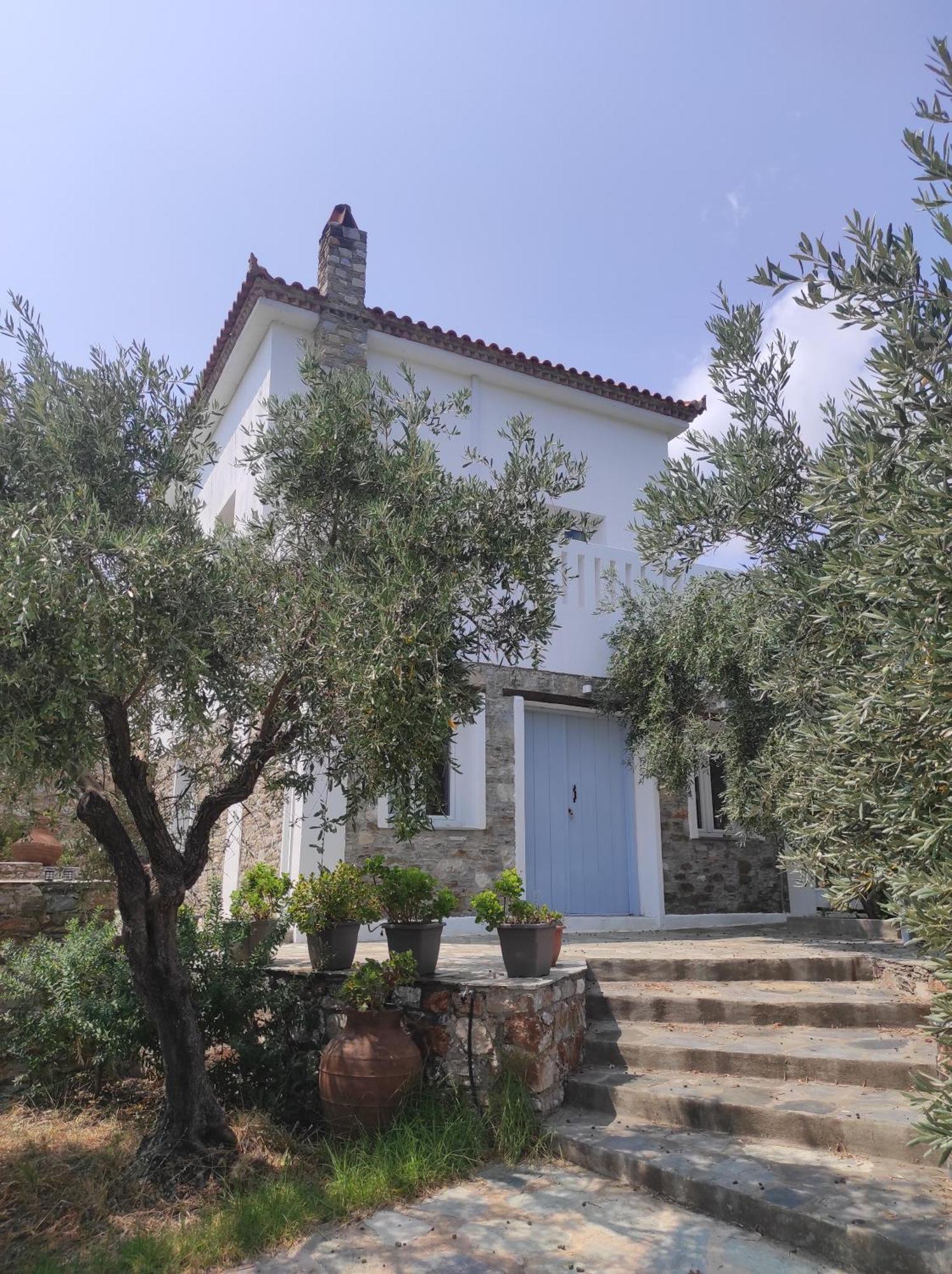 Lionaki House Villa Skopelos stad Exteriör bild